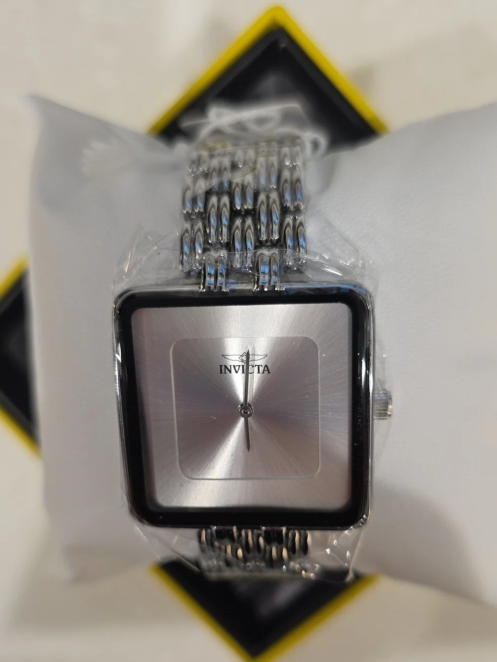 568.  Invicta Celestial 70423 Women's Silver Square Watch 32mm Quartz